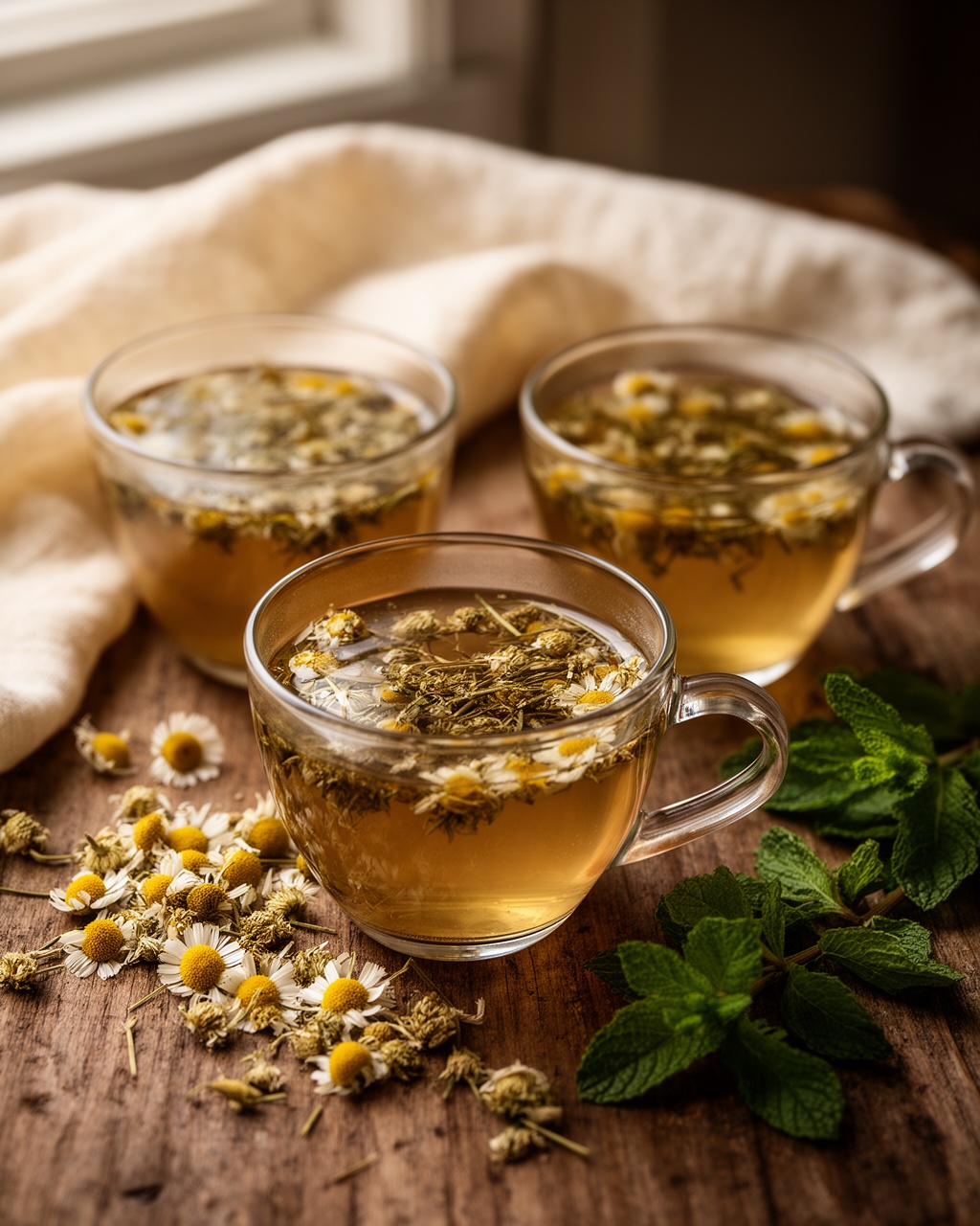 Ceaiuri din plante medicinale și ierburi proaspete — Frunza Verde Brașov